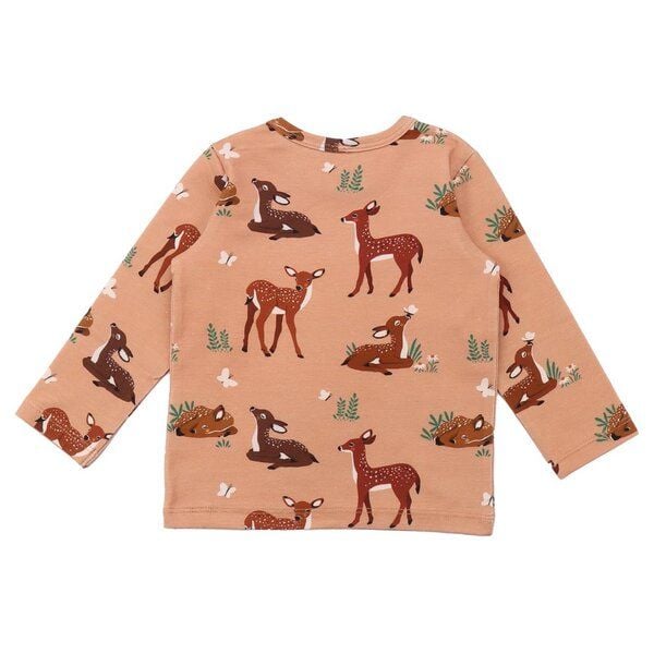 Baby Langarmshirt Bio-Baumwolle Pink - Walkiddy - Nachhaltig, GOTS-zertifiziert, hochwertig, flexibel mit 5% Elasthan. Perfekt für kleine Entdeckerinnen. von Walkiddy