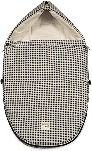 Walking Mum Bag Group 0 I Love Vichy Intertime gepolsterter Baby-Schlafbezug, universell einsetzbar und kompatibel mit den meisten Babytragen, Farbe: Schwarz, Maße: 40 x 80 cm. Walking Mum Bag Group 0 I Love Vichy Intertime gepolsterter Baby-Schlafbezug, universell einsetzbar und kompatibel mit den meisten Babytragen, Farbe: Schwarz, Maße: 40 x 80 cm. von Walking Mum