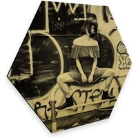 Wall-Art Bild "Japan Streetstyle Graffiti", (Im modernen Stil) von Wall-Art