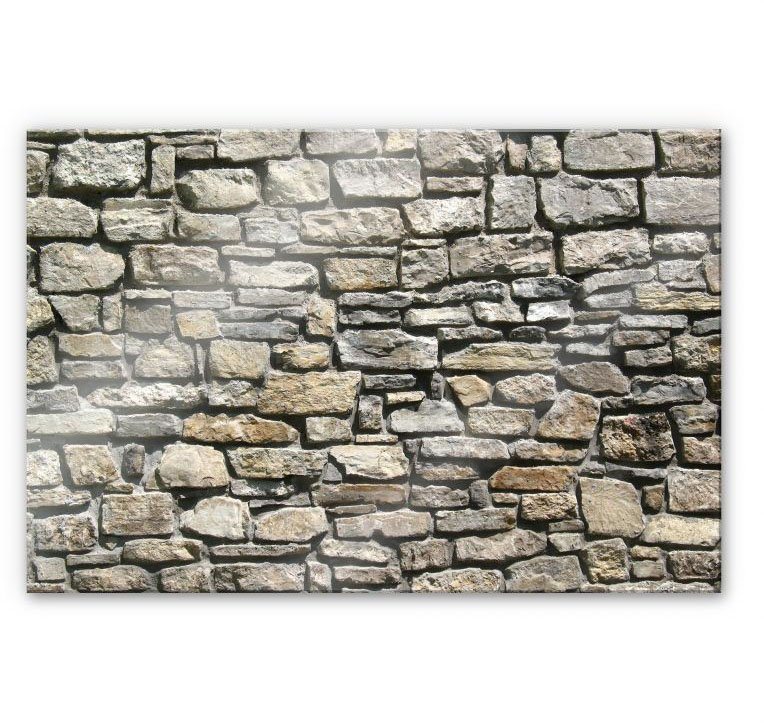 Wall-Art Küchenrückwand 3D Stein Optik Natursteinmauer, (Set, 1-tlg), Herd Waschbecken Wandschutz von Wall-Art
