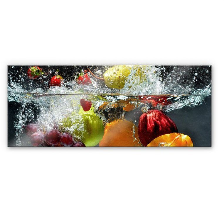 Wall-Art Küchenrückwand Erfrischendes Obst Panorama, (Set, 1-tlg), Herd Waschbecken Wandschutz von Wall-Art