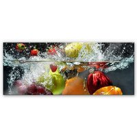 Wall-Art Küchenrückwand "Erfrischendes Obst Panorama", (Set, 1 tlg.) von Wall-Art