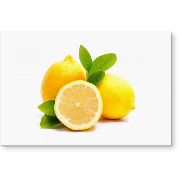 Wall-Art Küchenrückwand Spritzschutz Lemons Zitrone, (1-tlg), Herd Waschbecken Wandschutz von Wall-Art