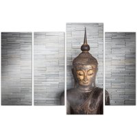 Wall-Art Mehrteilige Bilder "Thailand Buddha Set (4 teilig)", (Set, 4 St.) von Wall-Art