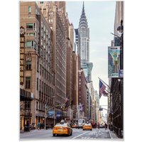 Wall-Art Poster "Chrysler Building New York", Gebäude, (1 St.) von Wall-Art