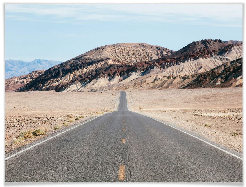 Wall-Art Poster Death Valley, Wüste (1 St), Poster ohne Bilderrahmen von Wall-Art