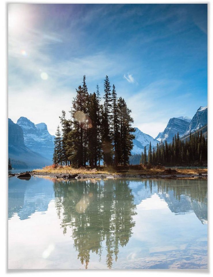 Wall-Art Poster Jasper Nationalpark Kanada, Kanada (1 St), Poster ohne Bilderrahmen von Wall-Art