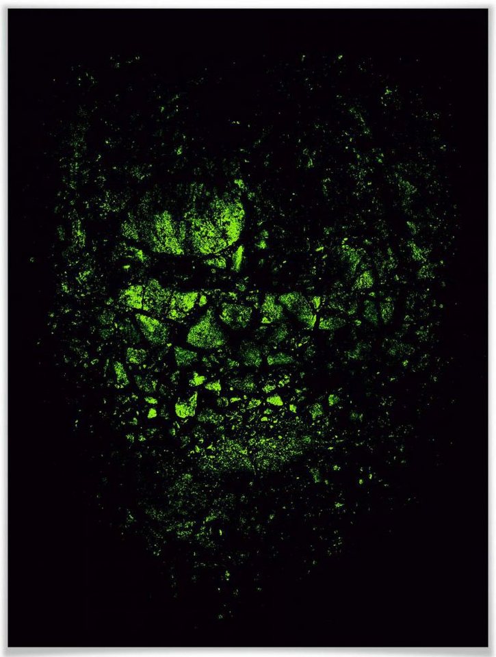 Wall-Art Poster Nicebleed Marvel Hulk Kunstdruck, Comic (1 St), Poster ohne Bilderrahmen von Wall-Art