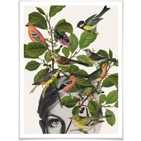 Wall-Art Poster "Twiggy Eye", Schriftzug, (1 St.) von Wall-Art