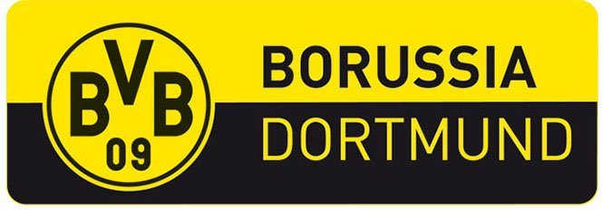 Wall-Art Wandtattoo Fußball BVB 09 Logo Banner (1 St), selbstklebend, entfernbar von Wall-Art