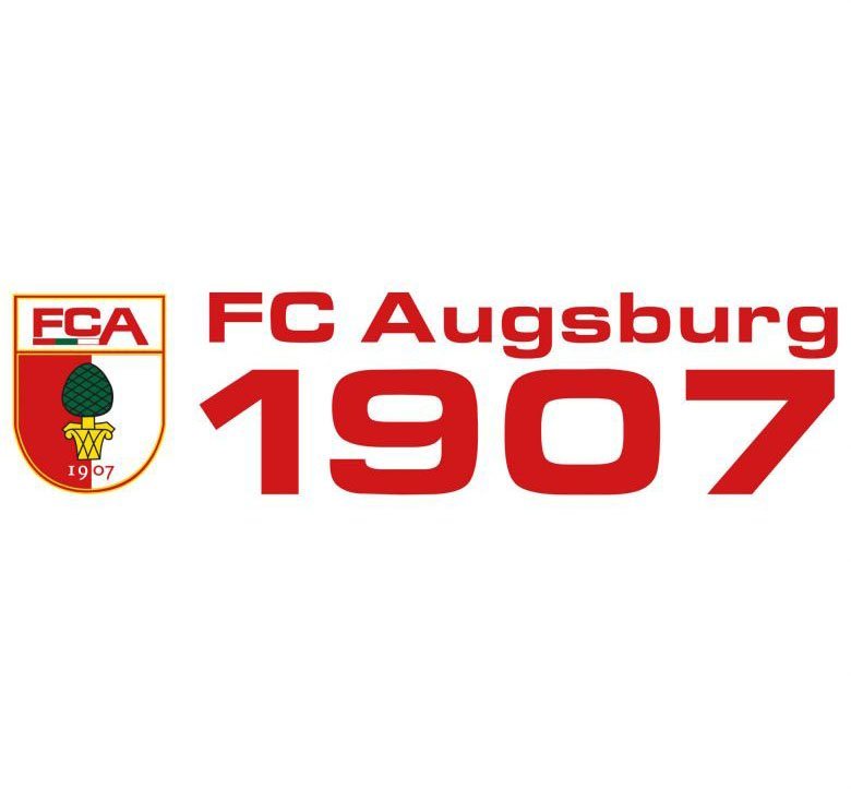 Wall-Art Wandtattoo Fußball FC Augsburg 1907 (1 St), selbstklebend, entfernbar von Wall-Art