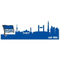 Wall-Art Wandtattoo "Fußball Hertha BSC Skyline", (1 St.) von Wall-Art