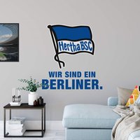 Wall-Art Wandtattoo "Hertha BSC Logo Schriftzug", (1 St.) von Wall-Art