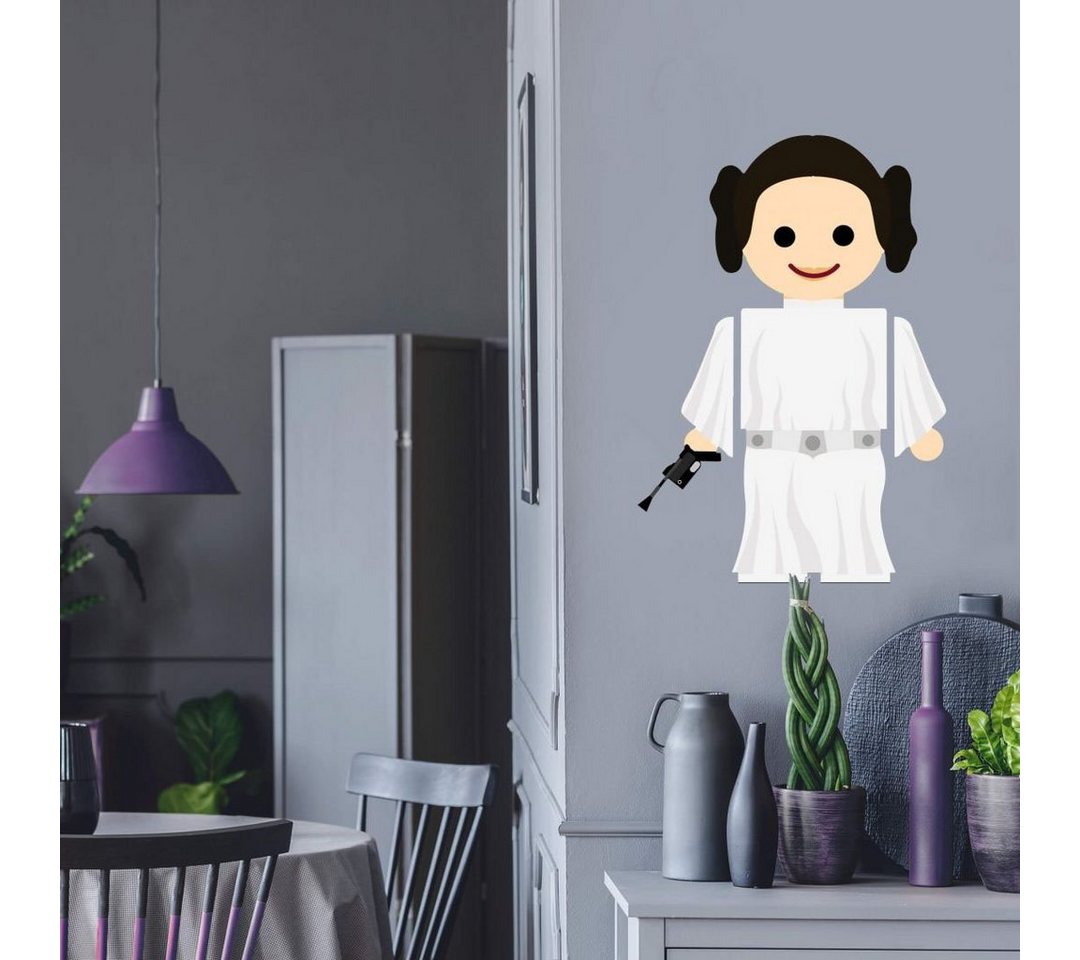 Wall-Art Wandtattoo Spielfigur Prinzessin Leia (1 St), selbstklebend, entfernbar von Wall-Art