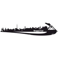 Wall-Art Wandtattoo "Stadt Skyline Wuppertal 100cm", (1 St.) von Wall-Art