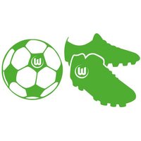 Wall-Art Wandtattoo "VfL Wolfsburg Fußballschuhe", (1 St.) von Wall-Art