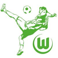 Wall-Art Wandtattoo "VfL Wolfsburg Fußballspieler", (1 St.) von Wall-Art