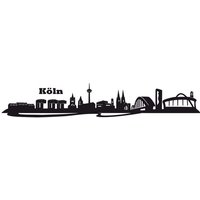 Wall-Art Wandtattoo "XXL Stadt Skyline Köln Stadt 120cm", (1 St.) von Wall-Art