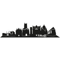 Wall-Art Wandtattoo "XXL Stadt Skyline Neuss 80cm", (1 St.) von Wall-Art