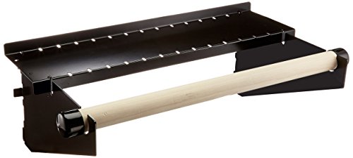 Wall Control Pegboard Paper Towel Holder and Dowel Rod Pegboard Shelf Assembly for Wall Control Pegboard and Slotted Tool Board - Black von Wall Control