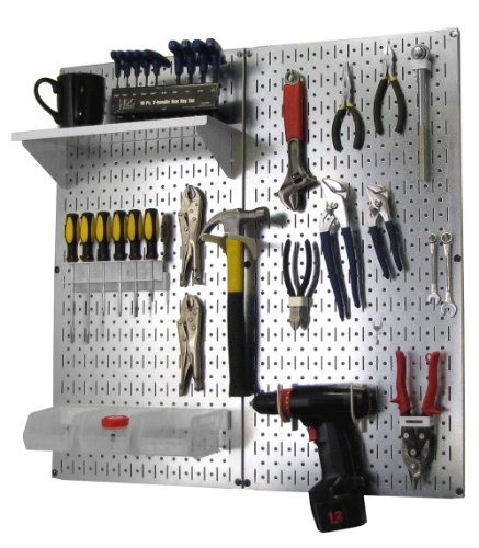 Wand Kontrolle 30-wgl-200gvb verzinktem Stahl Stecktafel Werkzeug Organizer, 30-WGL-200 GVW von Wall Control