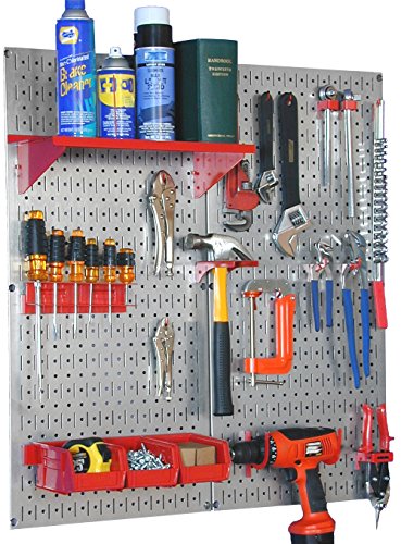 Wand Kontrolle 30-wgl-200gvb verzinktem Stahl Stecktafel Werkzeug Organizer, 30-WGL-200GVR von Wall Control