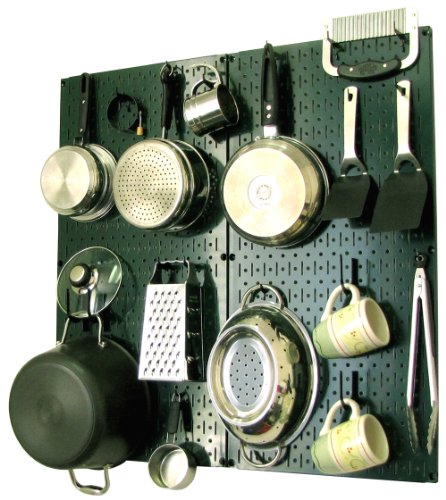 Wand Kontrolle Küche Stecktafel Organizer Töpfe und Pfannen Stecktafel Pack, 30-KTH-200 GNB von Wall Control