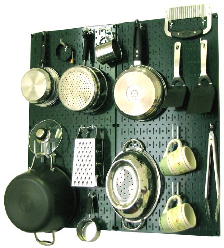 Wand Kontrolle Küche Stecktafel Organizer Töpfe und Pfannen Stecktafel Pack, 30-KTH-200 GNW von Wall Control