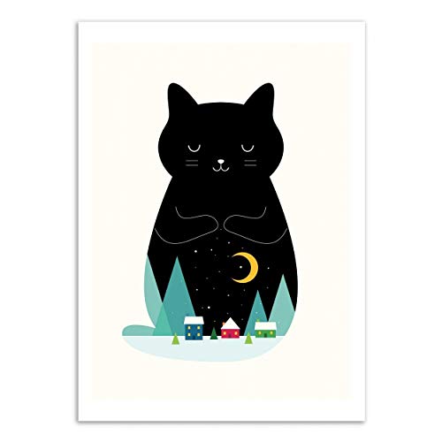 Wall Editions Art-Poster - Silent Night - Andy Westface von Wall Editions