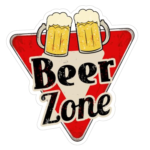 Beer Zone Aufkleber – Lustiger Wandaufkleber für Zuhause, Bars, Küchen, Männerhöhle, Garagen oder Partys – wasserdichtes Vinyl – 310 x 330 mm Beer Zone Aufkleber – Lustiger Wandaufkleber für Zuhause, Bars, Küchen, Männerhöhle, Garagen oder Partys – wasserdichtes Vinyl – 310 x 330 mm von Wall4stickers