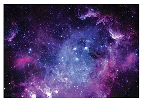 Fototapete Kinderzimmer Galaxy Weltraum Sterne Universum Vlies Tapete Latexdruck UV-Beständig Geruchsfrei Hohe Auflösung Montagefertig (13861, V8 (368x254 cm) 4 Bahnen) von WallArena