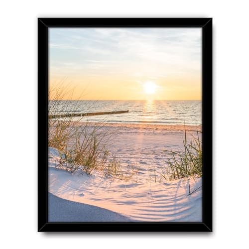 WallArena - Leinwand Bilder - Poster Strand und Meer Natur - 70x100 cm Leinwandbilder - Bild auf leinwand - Wandbild XXL groß Wandbilder für Wohnzimmer Schlafzimmer Wohnzimmerbilder Modern von WallArena
