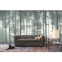 Wald Wallpaper | Schälen Und Aufkleben Nebel Tapete Nebelwald Wandbild Wohnzimmer Wanddeko Wandbilder von WallArtLA