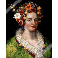 Arcimboldo Flora Poster - Giuseppe Print Uk, Eu Usa Inlandsversand von WallArtPrints4uUSA