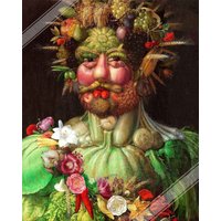 Arcimboldo Vertumus | Rudolf Ii Poster - Giuseppe Gemüse Obst Gesicht Druck Uk, Eu Usa Inlandsversand von WallArtPrints4uUSA