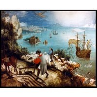 Fallen Ikarus Plakat Vintage Druck Pieter Bruegel The Elder Großbritannien, Eu Usa Inlandsversand von WallArtPrints4uUSA