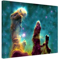 Pillars Of Creation Leinwanddruck, Adlernebel Leinwand, Berühmter Nasa Fotodruck Von 1995 von WallArtPrints4uUSA