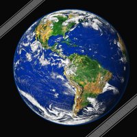 Planet Erde Poster Hurricane Ansicht Von Amerika, Nasa Druck von WallArtPrints4uUSA