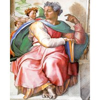 Prophet Jesaja Poster, Michelangelo Poster Art - Print Uk, Eu Usa Inlandsversand von WallArtPrints4uUSA