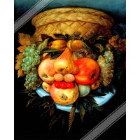 Das Obstkorb Poster - Giuseppe Arcimboldo Print Uk, Eu Usa Inlandsversand von WallArtPrints4uUSA