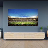 Wandtattoo Rugby Theme Poster Selbstklebend Aufkleber Kunst Dekor Wandbild von WallArtsOnline