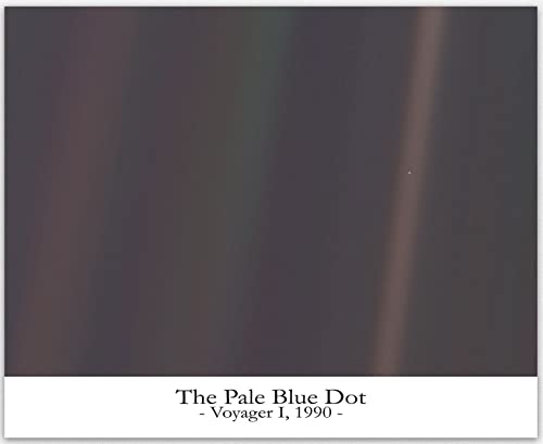 Carl Sagan Pale Blue Dot Poster Carl Sagan Print Astronomy Poster Science Poster Science Wall Art Space Poster Wall Art Space Art Space Deco (13cm x 18cm) von WallBUddy