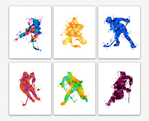 Eishockey Poster Wand Deko - Pop Art Bilder Zimmer Deko Aesthetic Geschenkideen Für Männer Poster Kunstdrucke Wandbilder Displate Zimmer Deko Aesthetic Deko Room Decor (40cm x 50cm) von WallBUddy