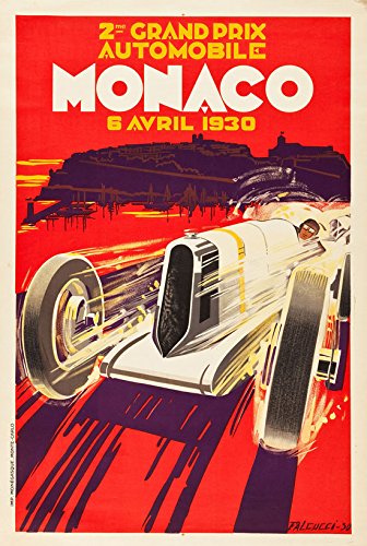 Grand Prix Poster F1 Poster 1930 F1 Grand Prix Car Wall Art Grand Prix Posters Car Racing Print Motorsport Poster Car Gift Car Wall Art (20cm x 25cm) von WallBUddy