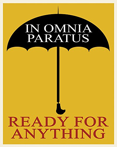 WallBUddy Gilmore Girls Drucke In Omnia Paratus Poster Gilmore Girls Poster Ready For Anything Stars Hollow (30 x 45cm) von WallBUddy