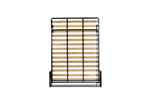 WallBedKing Classic Wandbett - Längs Klappbett 160x200 King Size Schrankbett, Vertikal Gästebett, Funktionsbett, Platzsparend Faltbares Bett (160cm x 200cm) von Wallbedking