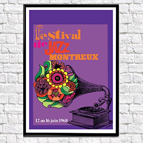 Jazz Poster Jazz Music Decor Jazz Wall Art Music Festival Wall Art Music Decor Music Poster Musical Decor For Jazz Bar Art (30cm x 40cm) von WallBUddy