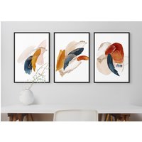 Abstrakte Kunstdrucke, Abstarct Modern Art Prints, Wandkunst Drucke, Abstrakter Druck, Kunstdruck, Moderne Ab#4 von WallFunkPrints