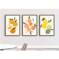 Florale Kunstdrucke, Florale Abstrakte Wandkunstdrucke, Drucke, Moderne Kunstdruck, Retro-Druck, Wandkunst, Fp #60 von WallFunkPrints