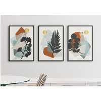 Kunstdrucke, Florale Abstrakte Wandkunstdrucke, Florale Drucke, Moderne Kunstdruck, Retro Druck, Wandkunst, Fp#03 von WallFunkPrints